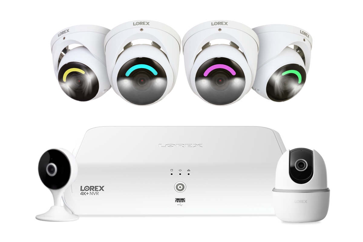 Lorex 4k hd nvr home security camera fashion system