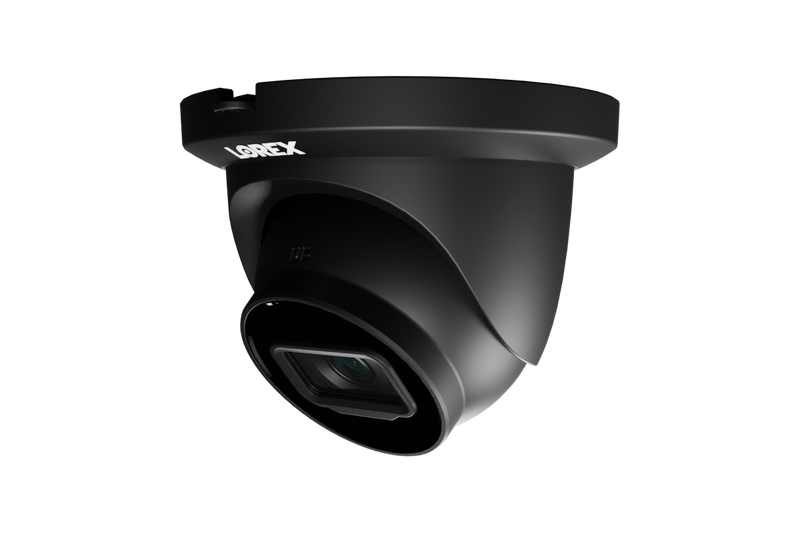 Lorex A4 4MP IP Wired Turret Security Camera with Listen-In Audio and Smart Motion Detection