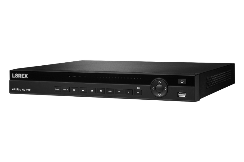 Lorex Elite Series NVR with N4 (Nocturnal Series) IP Bullet Cameras - 4K 16-Channel 4TB Wired System