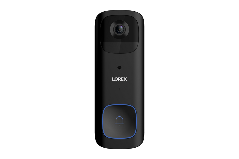 Lorex 2K Wireless Doorbell (Battery-Operated) - Black (One Pack) - Amazon