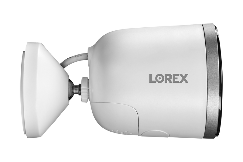 Caméra de sécurité Wi-Fi 2K pour intérieur et extérieur avec projecteur Lorex