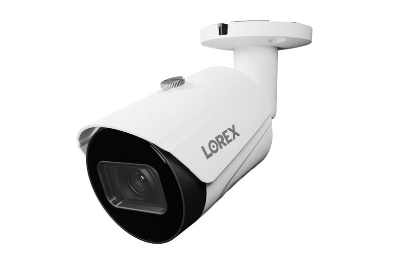 Lorex A4 IP Wired Bullet Security White Camera with Listen-In Audio and Smart Motion Detection - Amazon