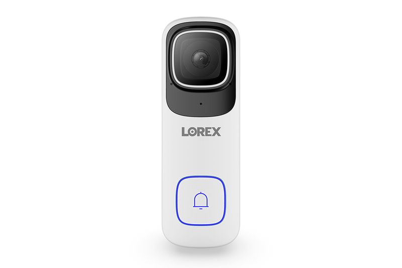 Lorex 4K Wired Video White Doorbell - Amazon