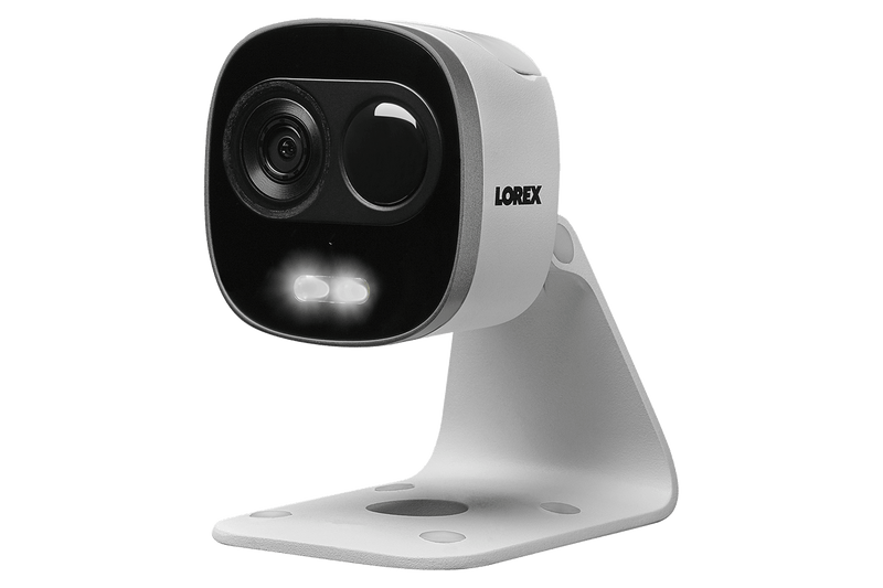 WiFi HD Outdoor Camera with Motion Activated Bright White Light, Two Way Audio, 65FT Night Vision - Lorex Corporation