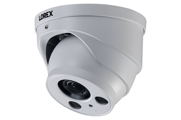 16-Channel NVR System with Eight 4K (8MP) Nocturnal Varifocal Zoom IP Dome Cameras with Listen-In Audio and 250FT Night Vision