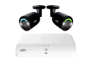 Lorex Fusion Series 4K 16 Camera Capable (8 Wired + 8 Fusion Wi-Fi) 2TB Wired System with H14 IP Bullet Cameras - image 1 of 7