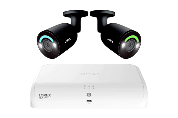 Lorex Fusion Series 4K 16 Camera Capable (8 Wired + 8 Fusion Wi-Fi) 2TB Wired System with H14 IP Bullet Cameras