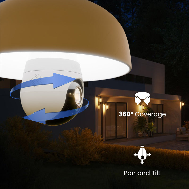 Lorex 2K Wi-Fi Smart Lightbulb Camera