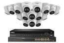 Lorex 4K (32 Camera Capable) 8TB Wired NVR System with IP Dome Cameras Featuring Listen-In Audio - image 1 of 11