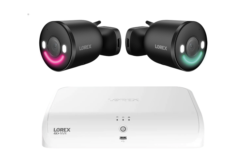 Lorex Fusion Series 4K+ 16 Channel (8 Wired + 8 Fusion Wi-Fi) 2TB Wired System with Spotlight Indoor/Outdoor Cameras