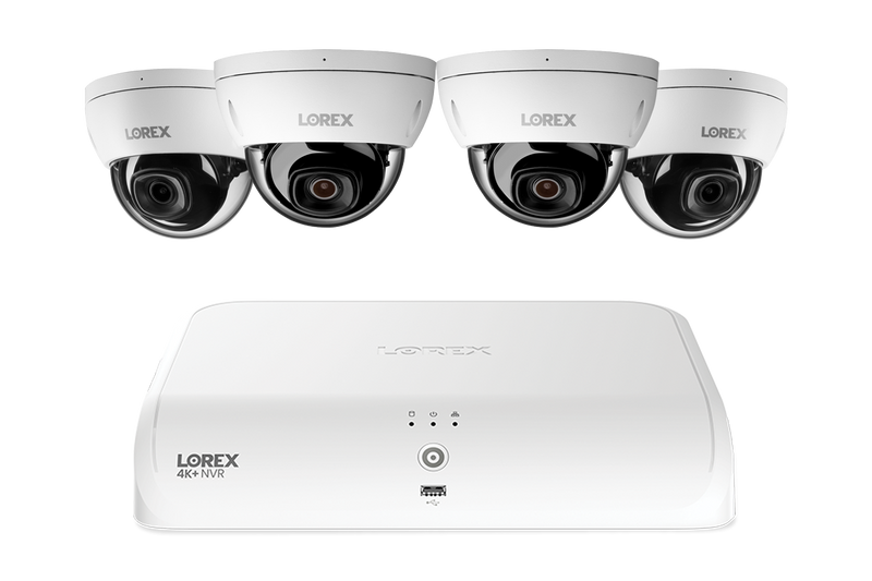 Lorex Fusion Series 4K+ 16 Channel (8 Wired + 8 Fusion Wi-Fi) 2TB Wired System with A10 Wired 4K IP Turret Cameras