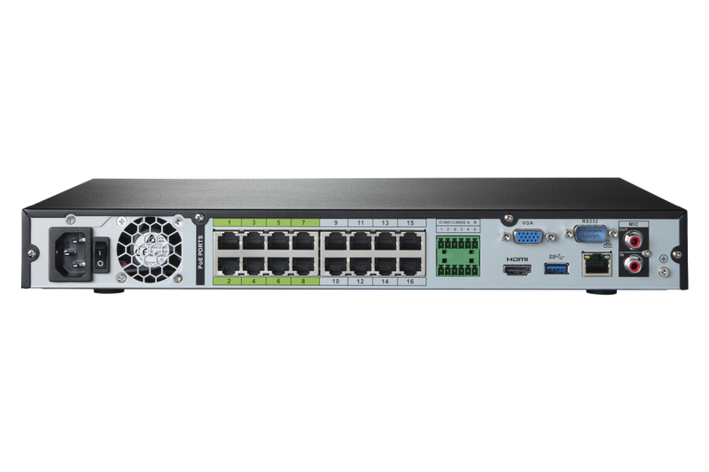 4K Ultra HD 16/32-Channel Security NVR with Lorex Cloud Connectivity