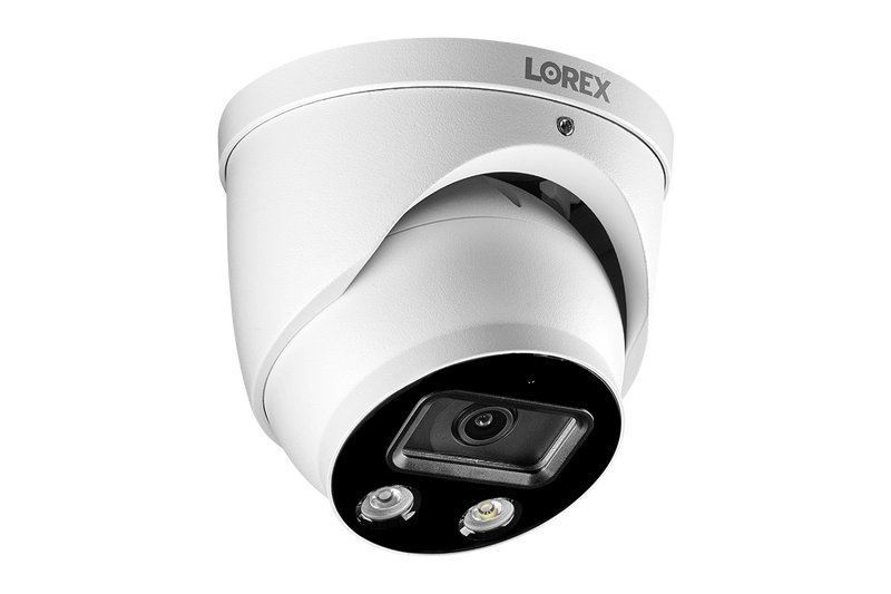 16-Channel 4K Fusion System with Bullet and Dome Smart Deterrence IP Cameras