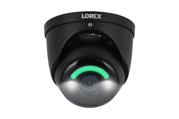 Lorex 4K Smart Security Lighting Deterrence Dome AI PoE IP Wired Camera - Black (Single) - Amazon