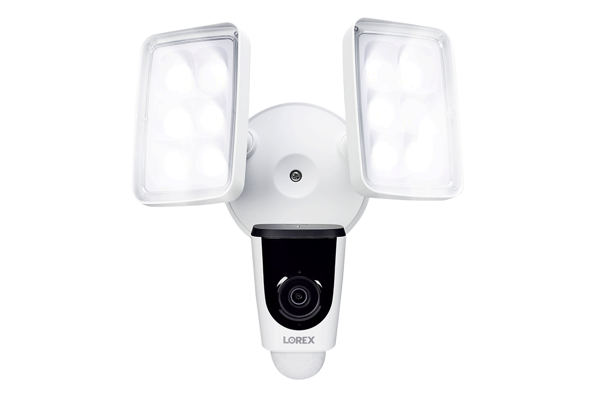 Security fashion camera with flood lights