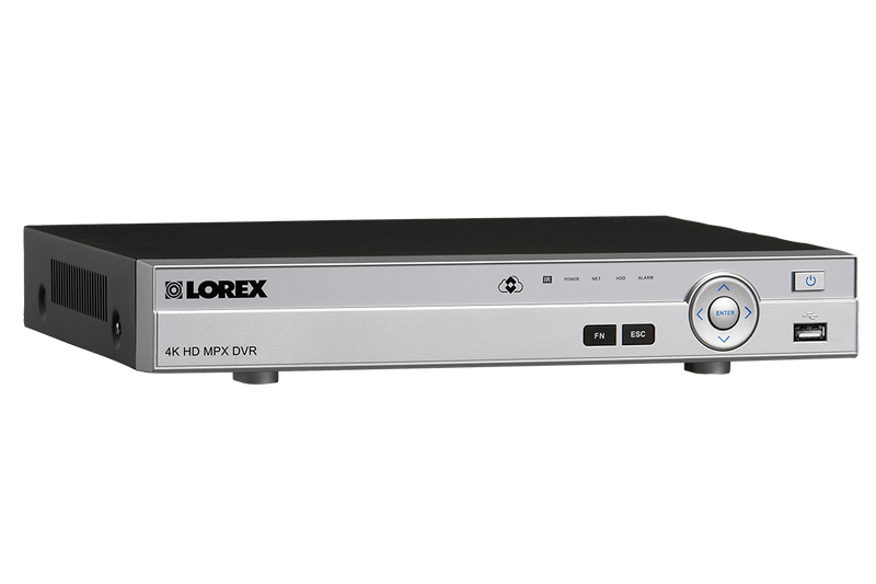 4K Ultra HD (4 x 1080p) MPX Security DVR - 8 Channel, 2TB Hard Drive, Works with Older BNC Analog Cameras, CVI, TVI, AHD