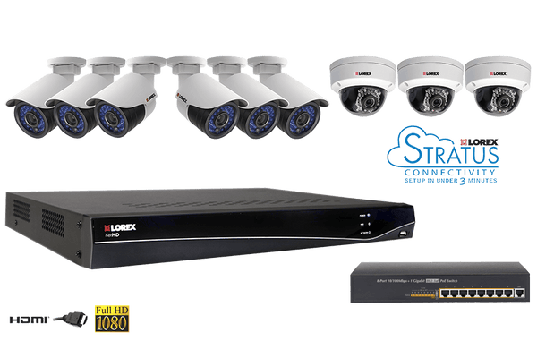 LNR300 Series 16-Channel Security NVR with HD IP Cameras