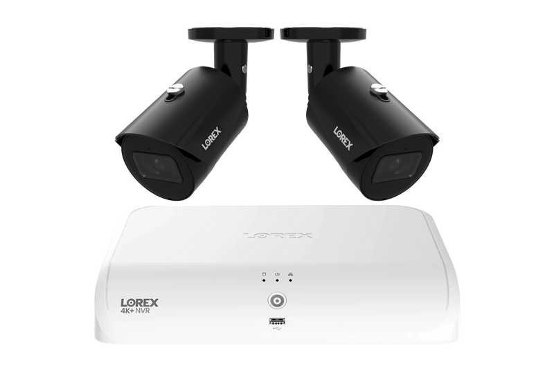 Lorex Fusion Series 4K 16 Camera Capable (8 Wired + 8 Fusion Wi-Fi) 2TB Wired System with A14 IP Bullet Cameras - Black 2