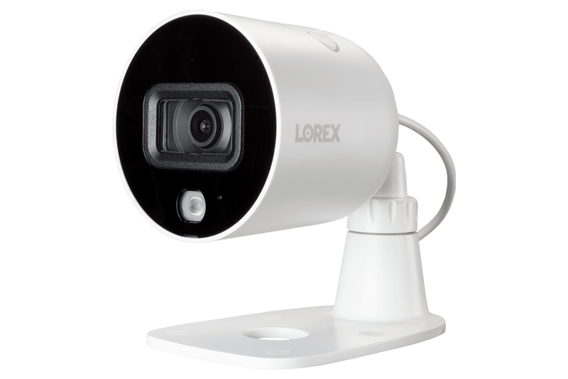 Smart Indoor/Outdoor 1080p Wi-Fi Camera With Smart Deterrence and Color Night Vision