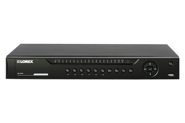 4K Security NVR with Active Deterrence Compatibility and 4TB Hard Drive