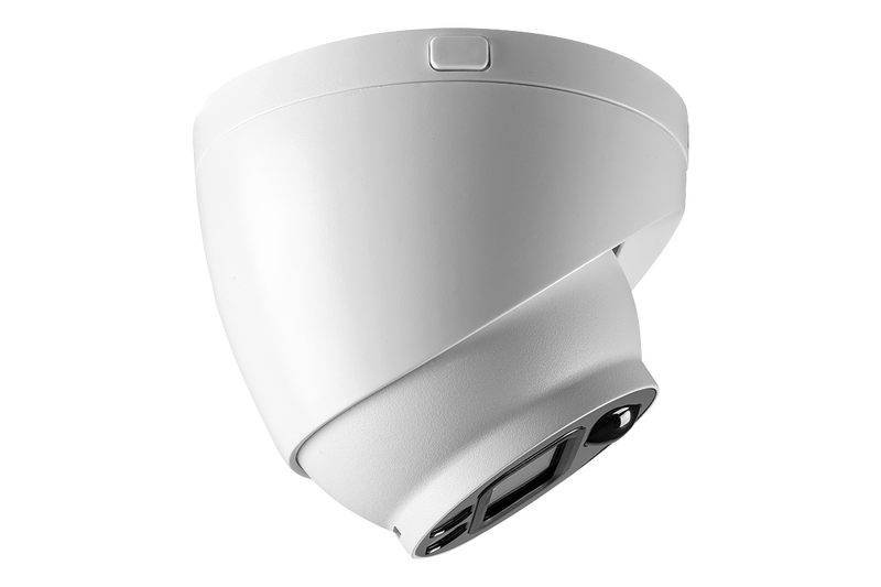 1080p HD Active Deterrence Dome Security Camera