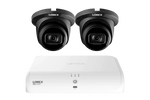 Lorex Fusion Series 4K+ 16 Channel (8 Wired + 8 Fusion Wi-Fi) 2TB Wired System with A14 Wired 4K IP Dome Cameras