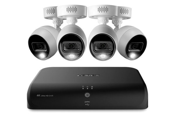 Lorex Fusion 4K 12 Camera Capable (8 Wired + 4 Wi-Fi) 2TB DVR System with 4 Analog Active Deterrence Cameras - Amazon