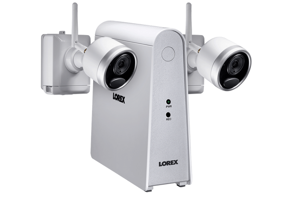 Wire-Free Security Camera System with 2 Cameras