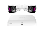 Lorex Fusion Series 4K 16 Camera Capable (8 Wired + 8 Fusion Wi-Fi) 2TB Wired System with H20 IP Dual Lens Cameras