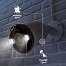 Lorex 4K Fusion Wired System with Four 4K Smart Deterrence Cameras - image 3 of 5