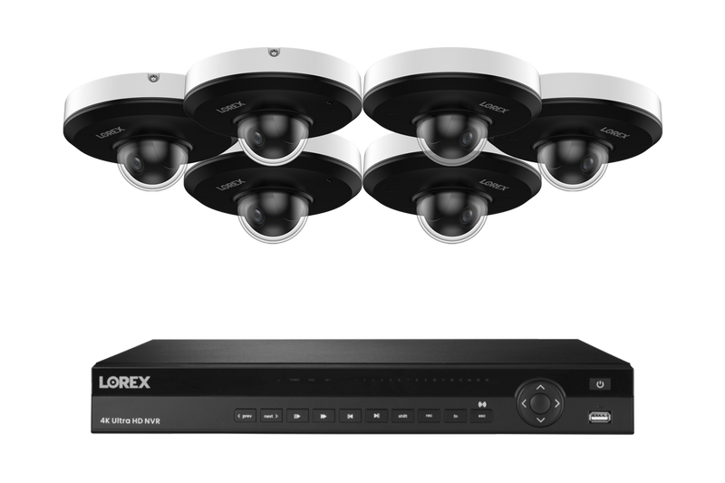 Lorex Elite Series 4K 16 Channel 4TB Wired System with P2 Wired 2K IP Mini PTZ Cameras