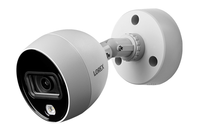 4K Indoor/Outdoor Camera 2-pack with Active Deterrence