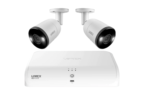 Lorex Fusion Series 4K 16 Camera Capable (8 Wired + 8 Fusion Wi-Fi) 2TB Wired System with H13 IP Bullet Cameras