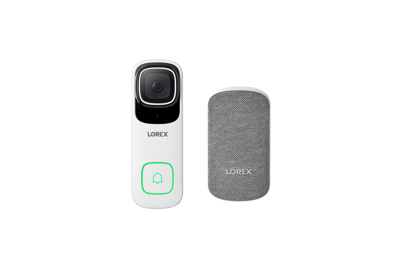 Lorex 4K Wired Video Doorbell with Wi-Fi Chimebox - Costco