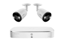 Lorex Fusion 4K 16-Camera Capable (8 Wired + 8 Wi-Fi) 2TB NVR System with Bullet Cameras Featuring Smart Deterrence and 2-Way Audio - image 1 of 9