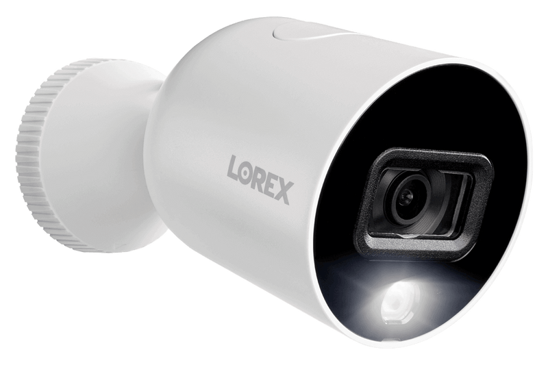 Loresx Smart Indoor/Outdoor 1080p Wi-Fi Camera With Smart Deterrence and Color Night Vision - Open Box