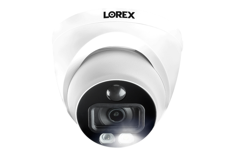 1080p HD Active Deterrence Dome Security Camera