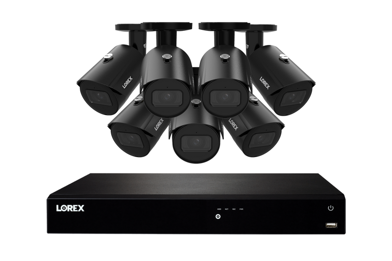 Lorex Fusion Series NVR with Seven A20 (Aurora Series) IP Bullet Cameras - 4K 16-Channel 4TB Wired System - Amazon