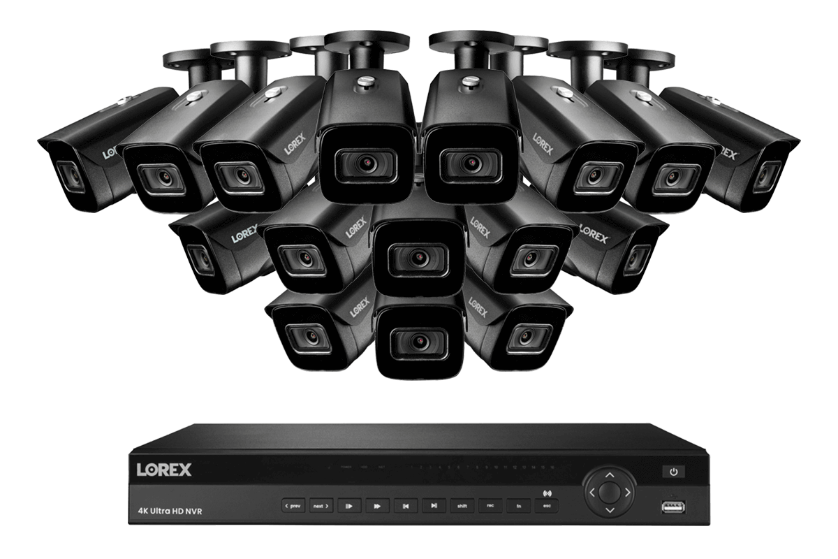 Lorex 4k fashion ultra hd wired network security system with color night vision