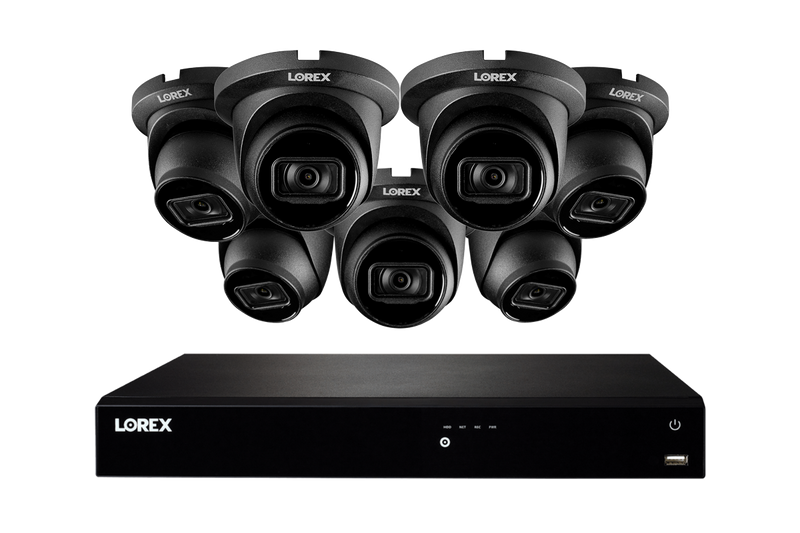 Lorex Fusion Series NVR with Seven A20 (Aurora Series) IP Dome Cameras - 4K 16-Channel 4TB Wired System - Amazon