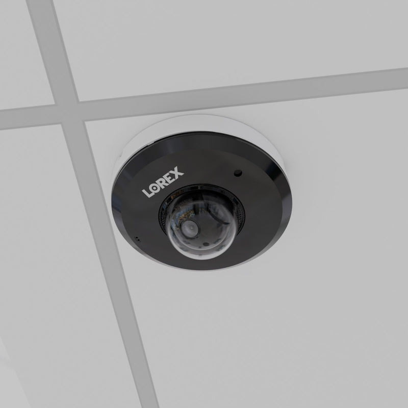 Lorex 2K (4MP) IP Wired Mini PTZ Security Camera with AI Detection and 4x Optical Zoom