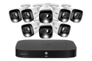 1080p 16-Channel Wired DVR Security System with 8 Active Deterrence Cameras, Smart Motion Detection and Face Recognition - image 1 of 7