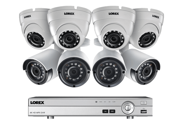 2K Super HD Security Camera System with 8 Outdoor Cameras, 150FT Night Vision, 8 Channel 4K DVR