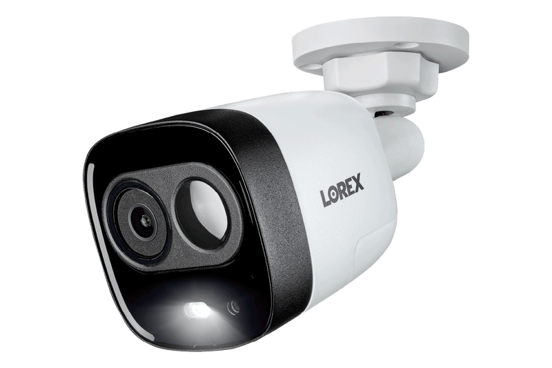 1080p HD 8-Channel Security System with 4 1080p Active Deterrence Security Cameras, Advanced Motion Detection and Smart Home Voice Control - Lorex Corporation