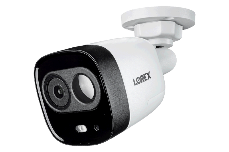 1080p HD 8-Channel Security System with 4 1080p Active Deterrence Security Cameras, Advanced Motion Detection and Smart Home Voice Control - Lorex Corporation