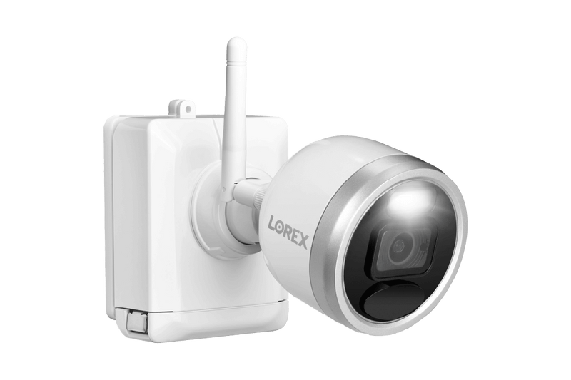 1080p HD Wire-Free Security System with 4 Battery-Operated Active Deterrence Cameras and Person Detection - Lorex Corporation