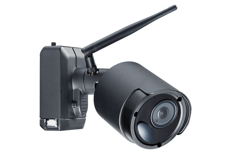 1080p Wire Free Camera System with Four Battery Powered Metal Cameras, 65ft Night Vision, Two-Way Audio, and a 1TB Hard Drive - Lorex Corporation