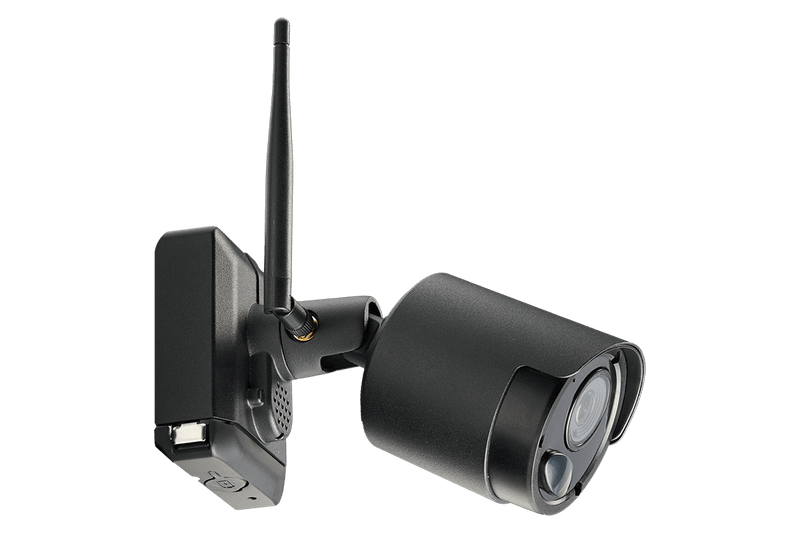 1080p Wire Free Camera System with Six Battery Powered Metal Cameras, 65ft Night Vision, Two-Way Audio, and a 1TB Hard Drive - Lorex Corporation