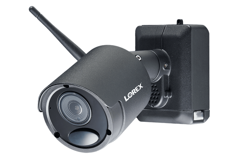 1080p Wire Free Camera System with Three Battery Powered Metal Cameras, 65ft Night Vision, Two-Way Audio, and a 1TB Hard Drive - Lorex Corporation