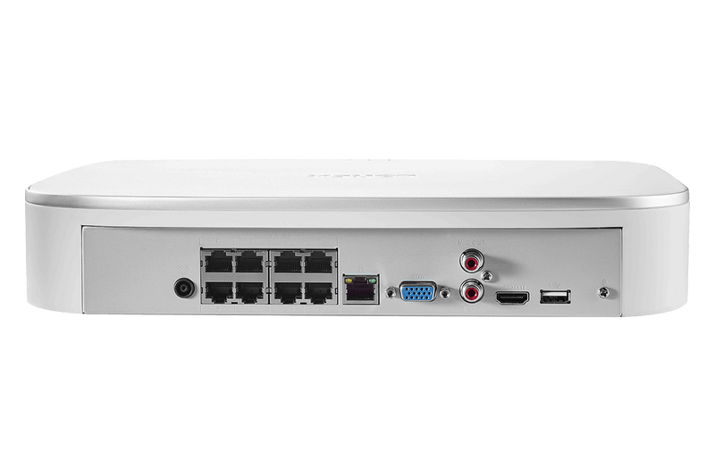 2K IP Security Camera System with 8-Channel NVR and 2 Outdoor 5MP Dome Cameras - Lorex Corporation